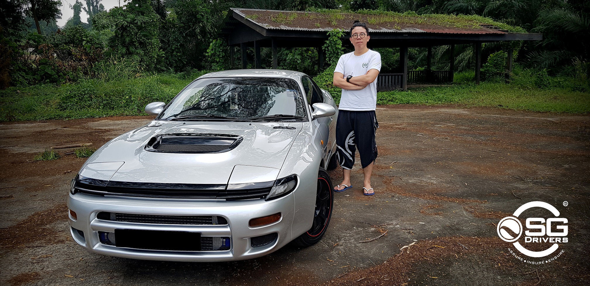 GT4 owner 2 Toyota Celica ST185 Singapore Silver owner yoshi kun CS edition